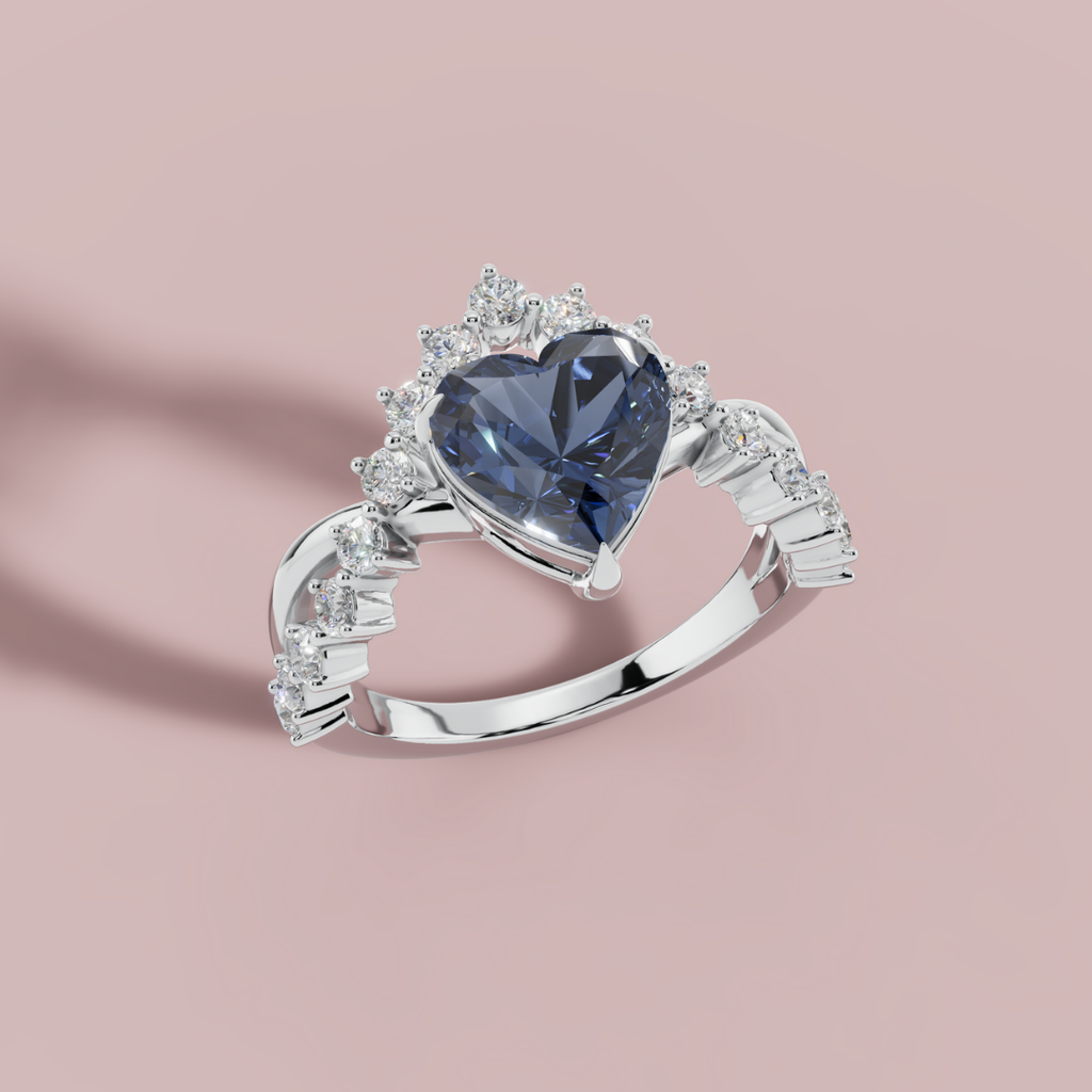 Elaria blue Ring