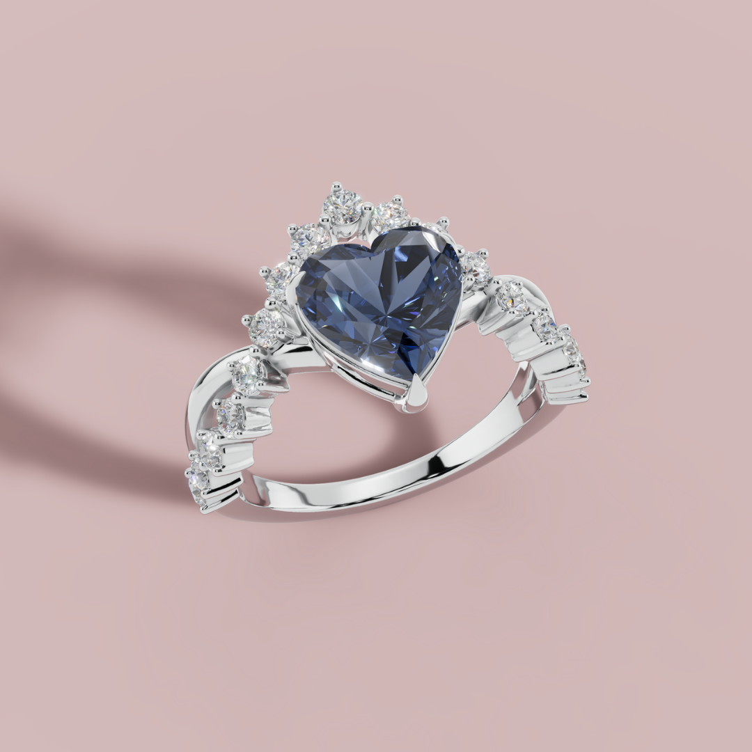 Elaria blue Ring