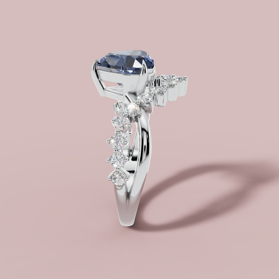 Elaria blue Ring