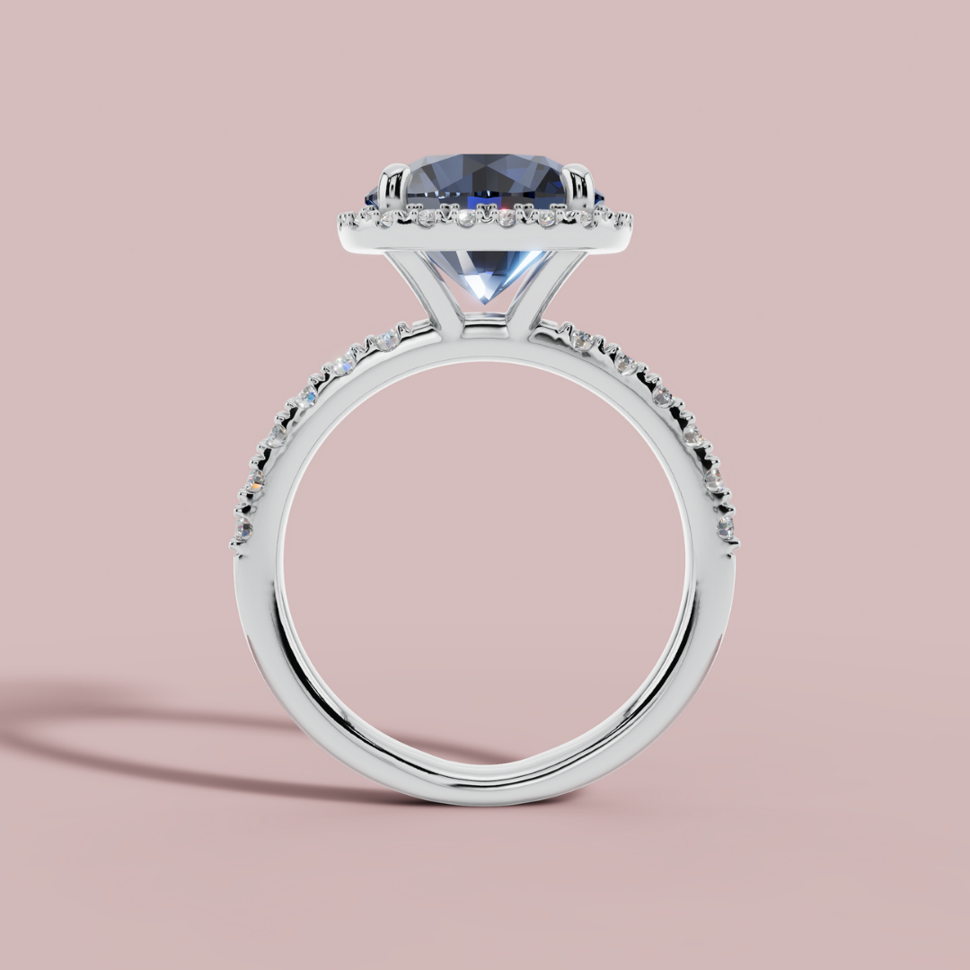 Blue Mirage Ring
