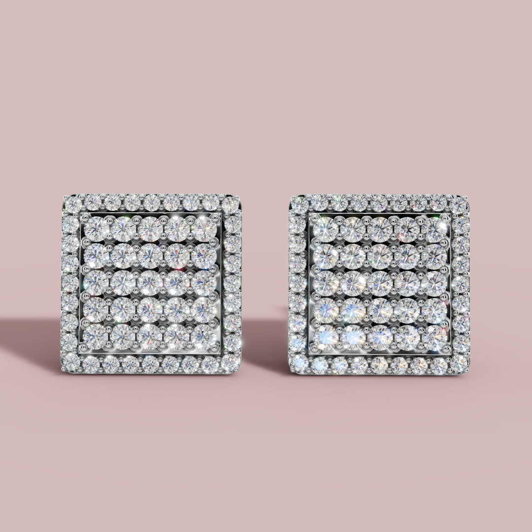 Quadra Stud Earrings