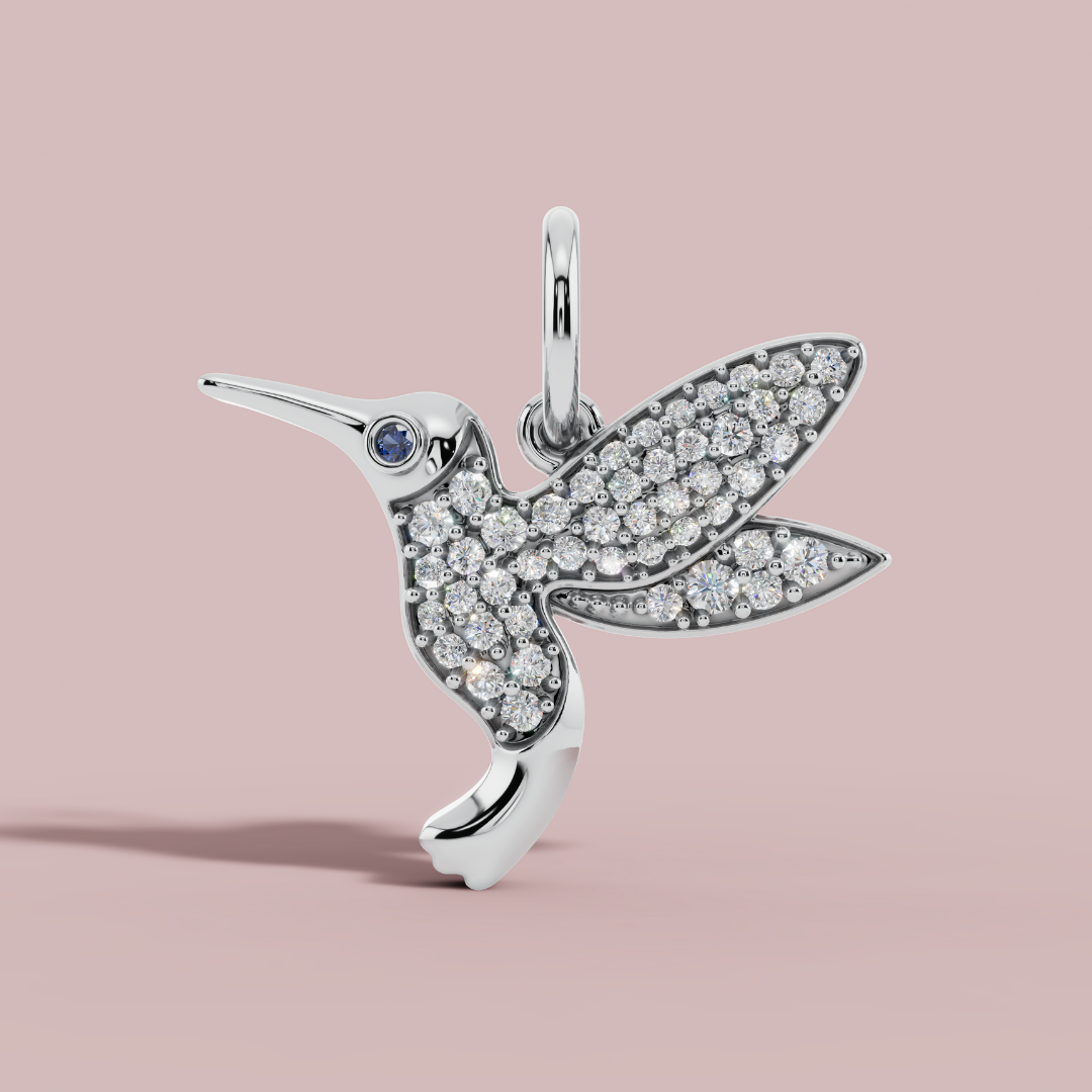 The Hummingbird Charm Necklace