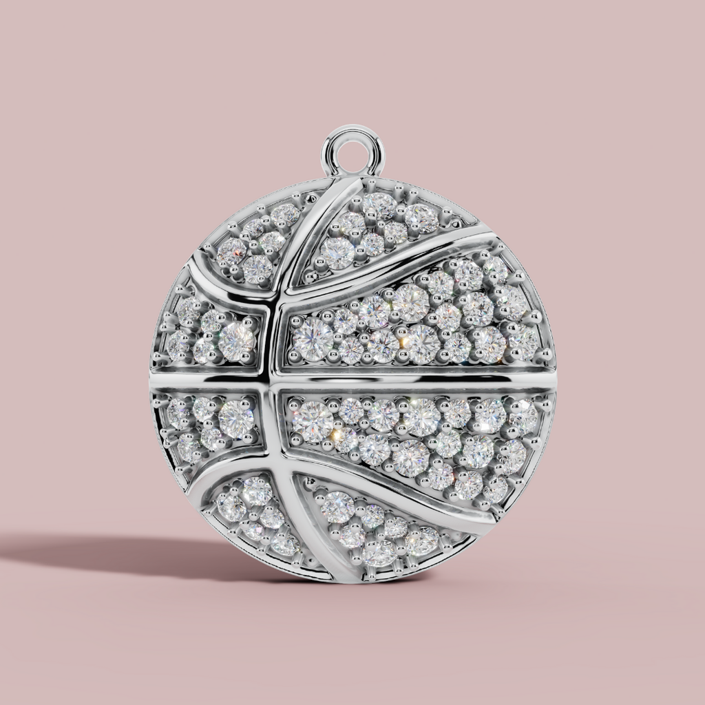 The Basketball Charm Necklace