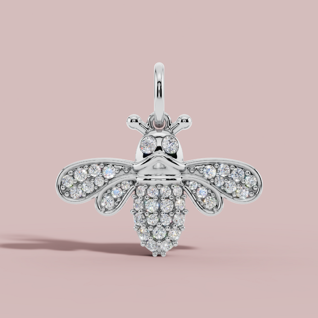 The Honey Bee Charm Necklace