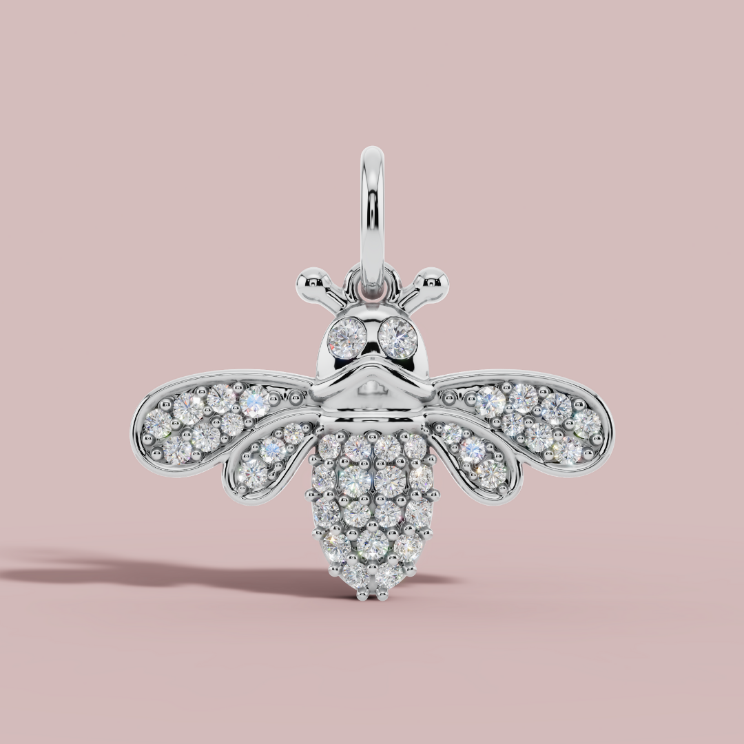 The Honey Bee Charm Necklace