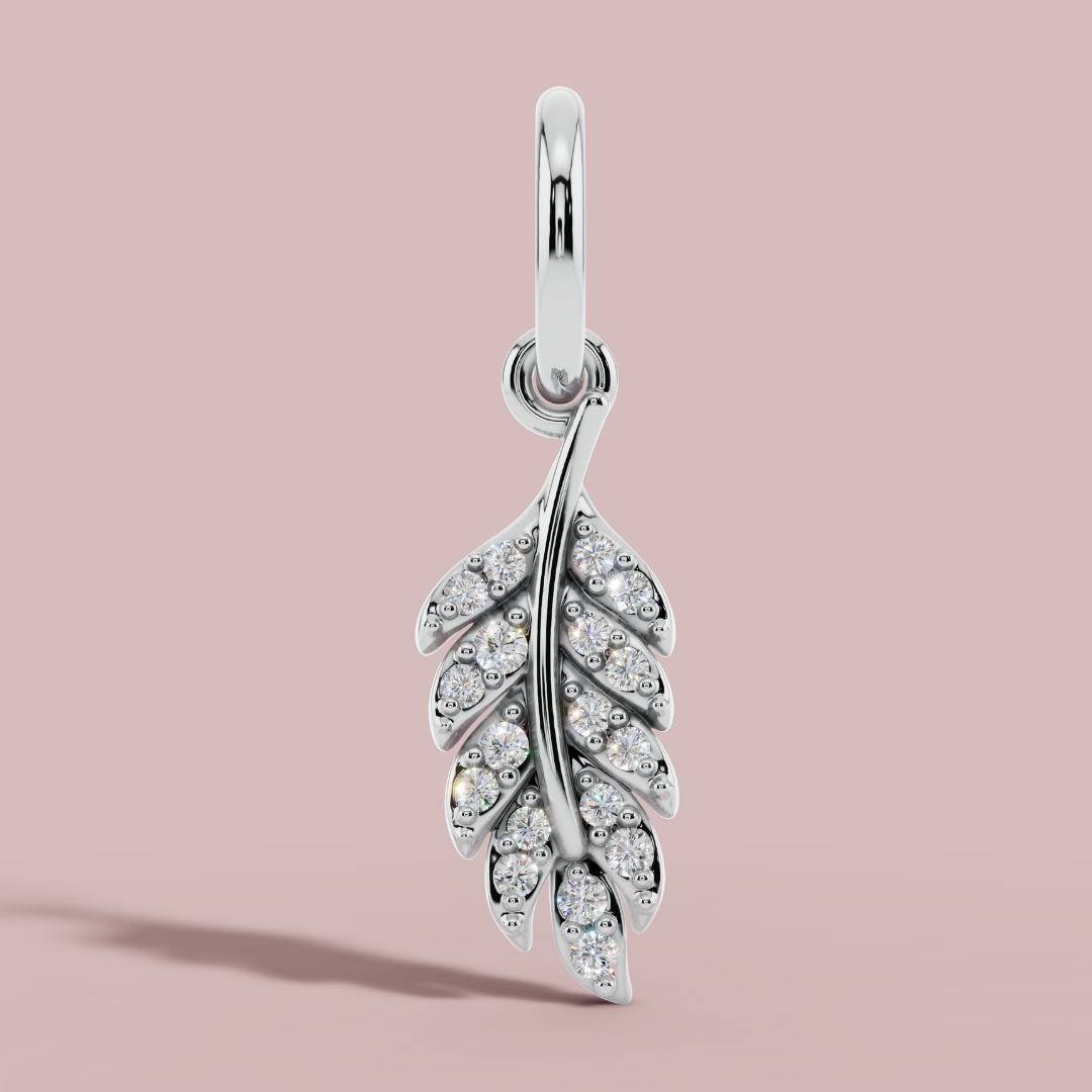 The Leaf Charm Necklace