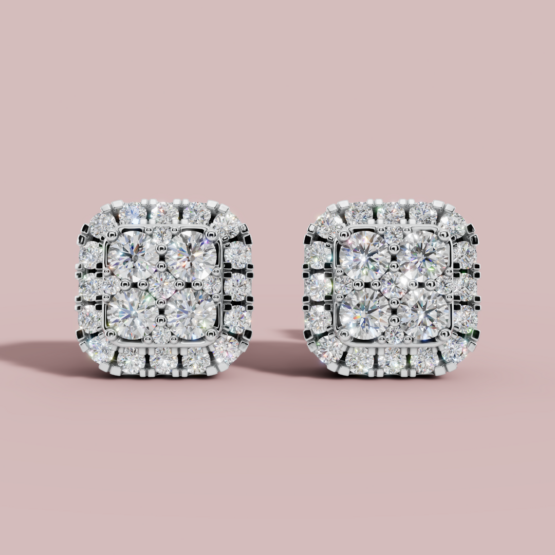 Lustra Duo Stud Earrings