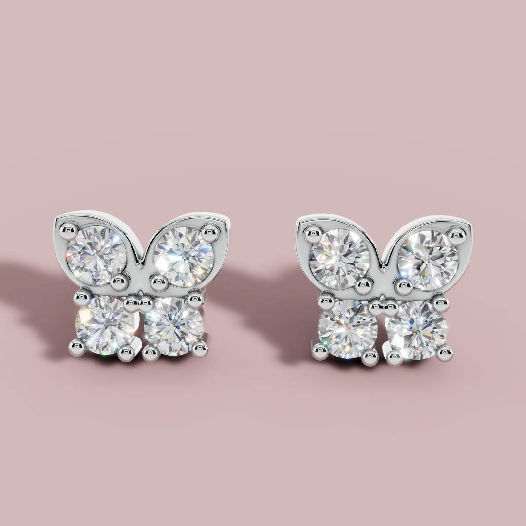 Luminis Butterfly Stud Earrings