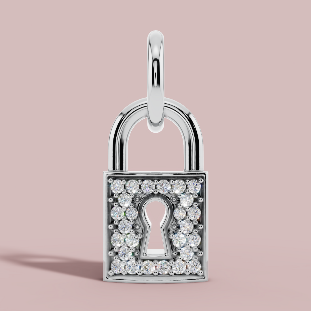 The Lock Charm Necklace