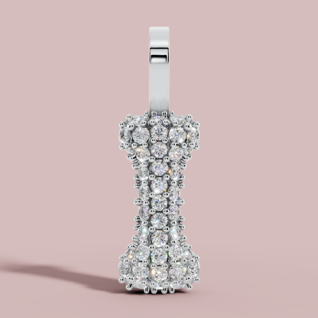 The Pave Bone Necklace