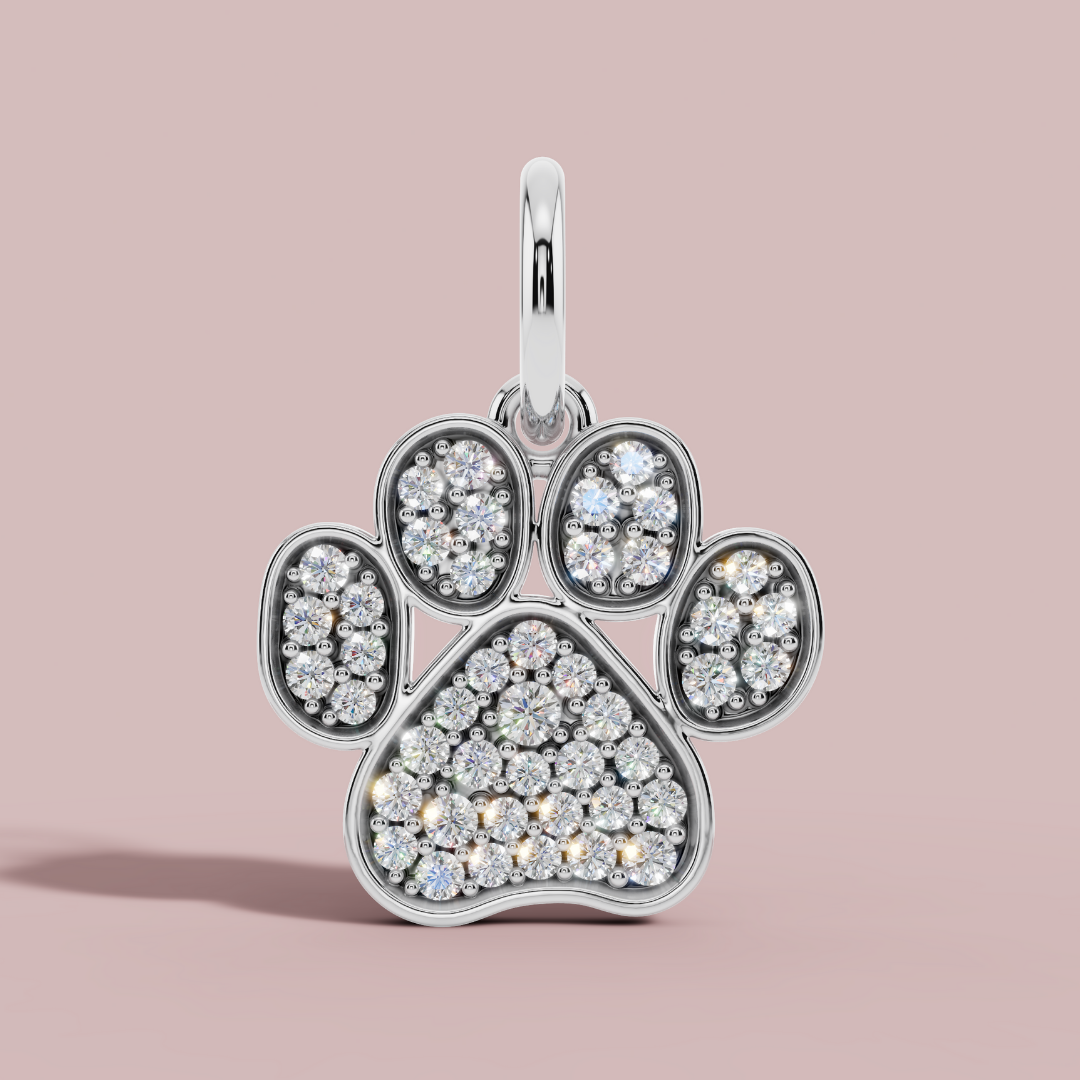 The Cat Paw Charm Necklace