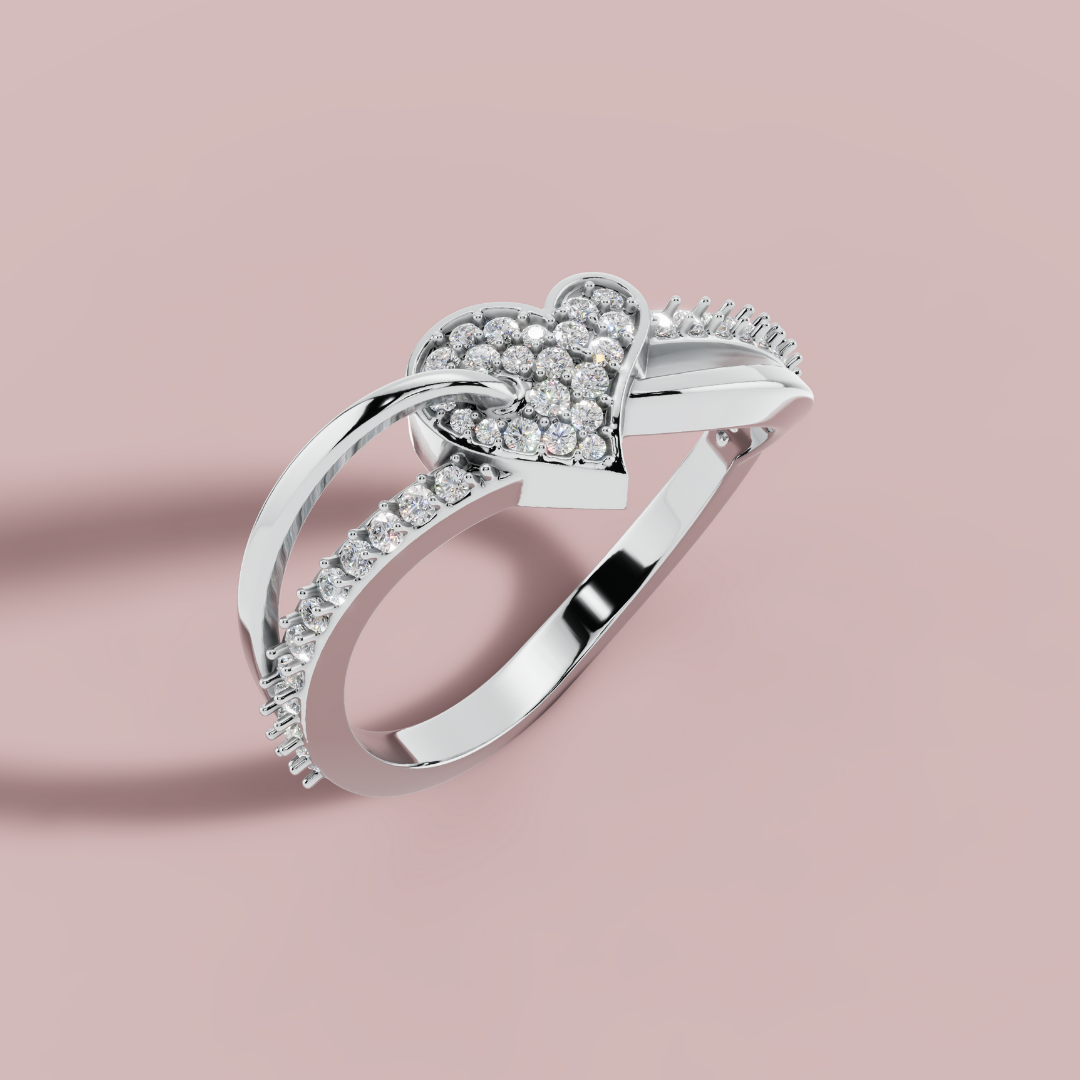 Brilliance of Heart Ring