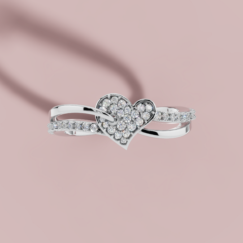 Brilliance of Heart Ring