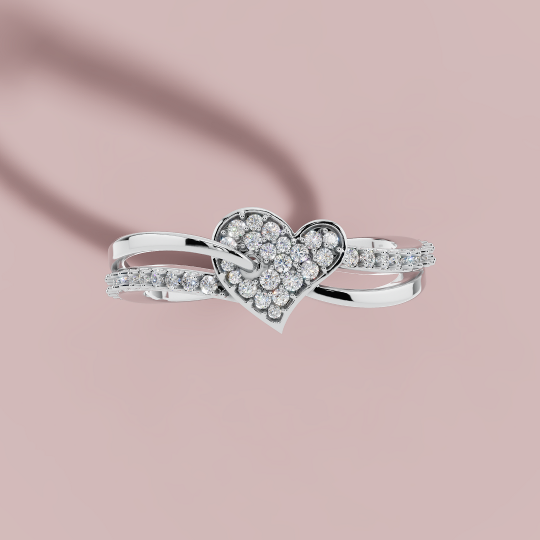 Brilliance of Heart Ring