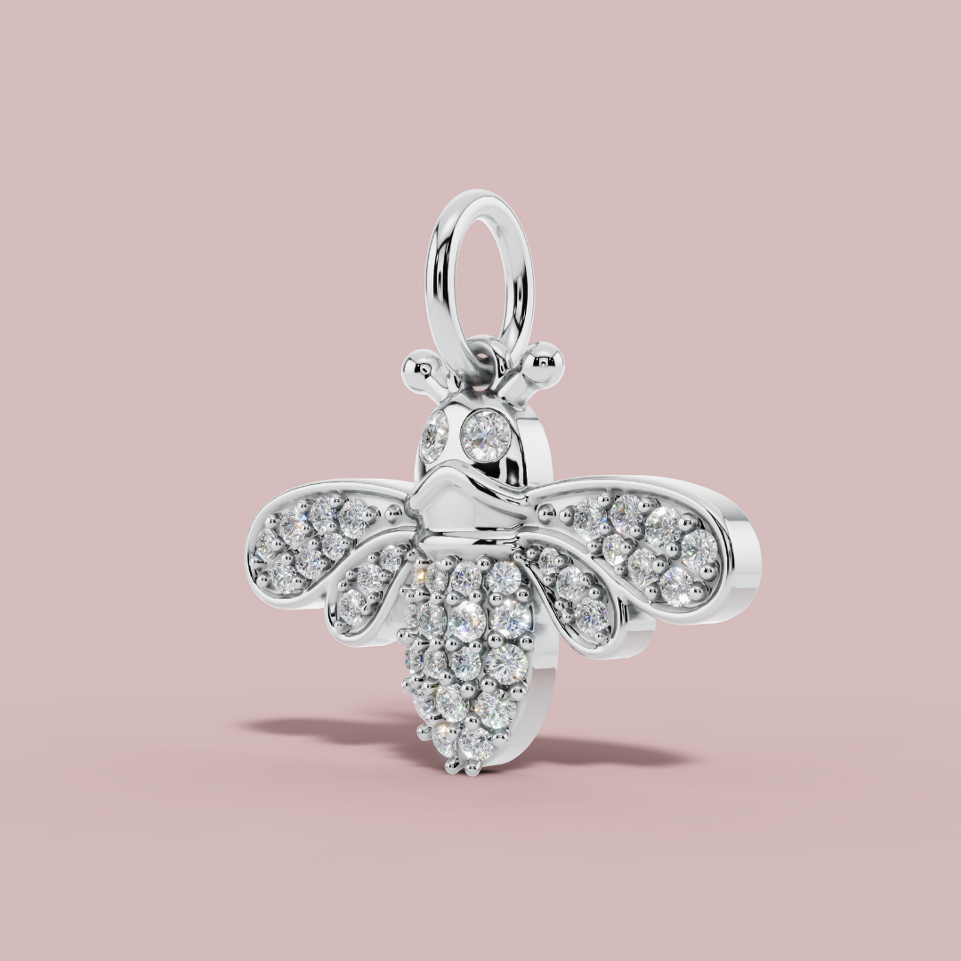 The Honey Bee Charm Necklace