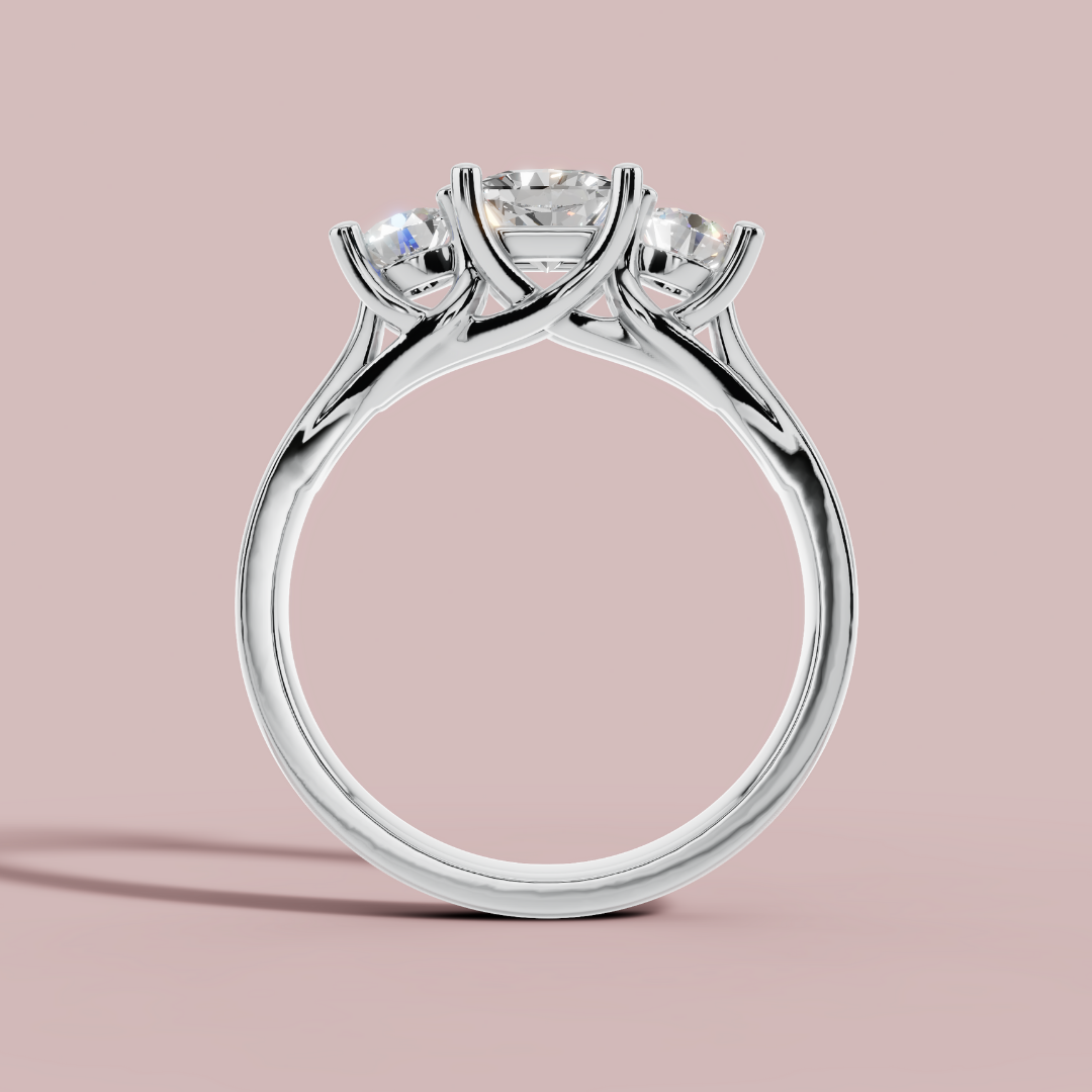 Sparkling Trellis Ring