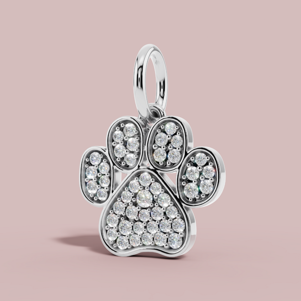 The Cat Paw Charm Necklace