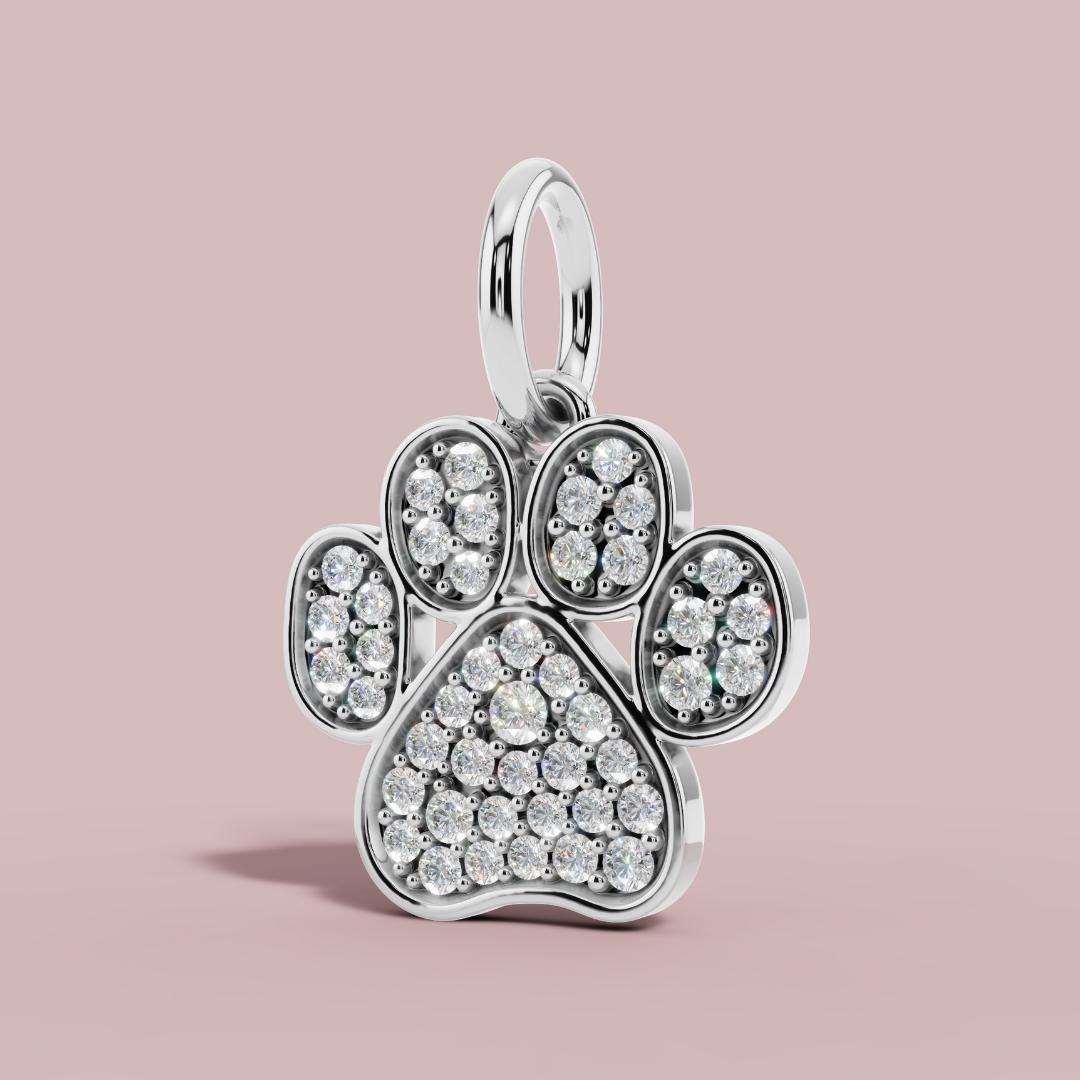 The Cat Paw Charm Necklace