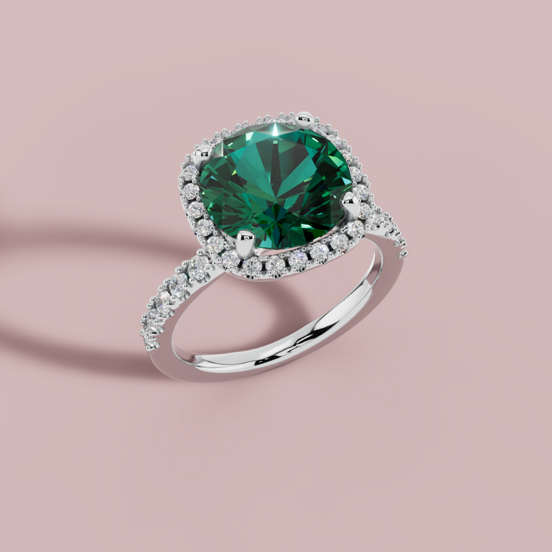 Green Mirage Ring