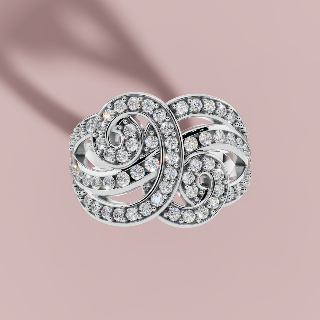 Timeless Swirls Ring