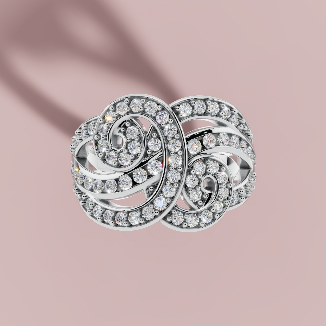 Timeless Swirls Ring