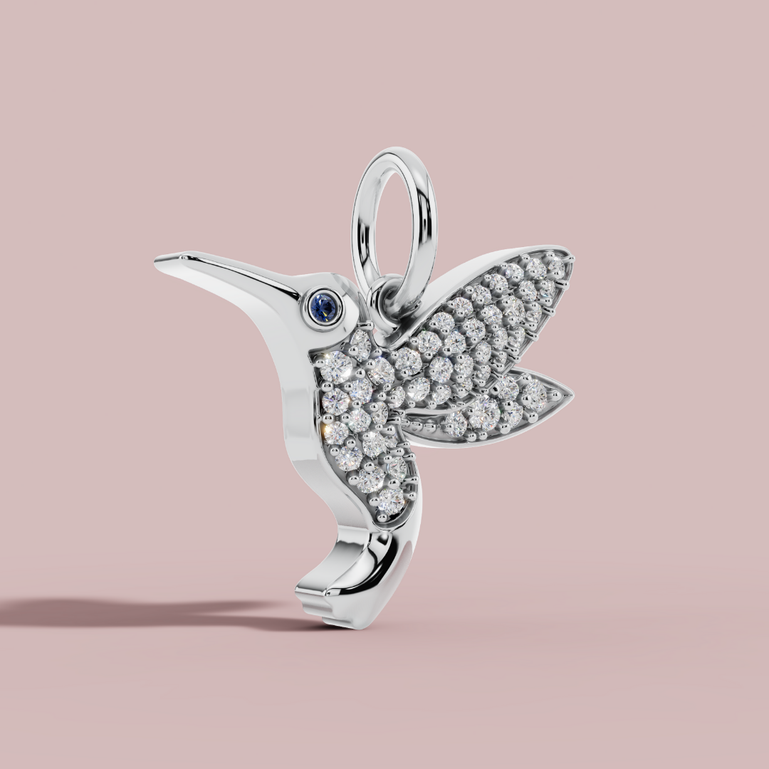 The Hummingbird Charm Necklace