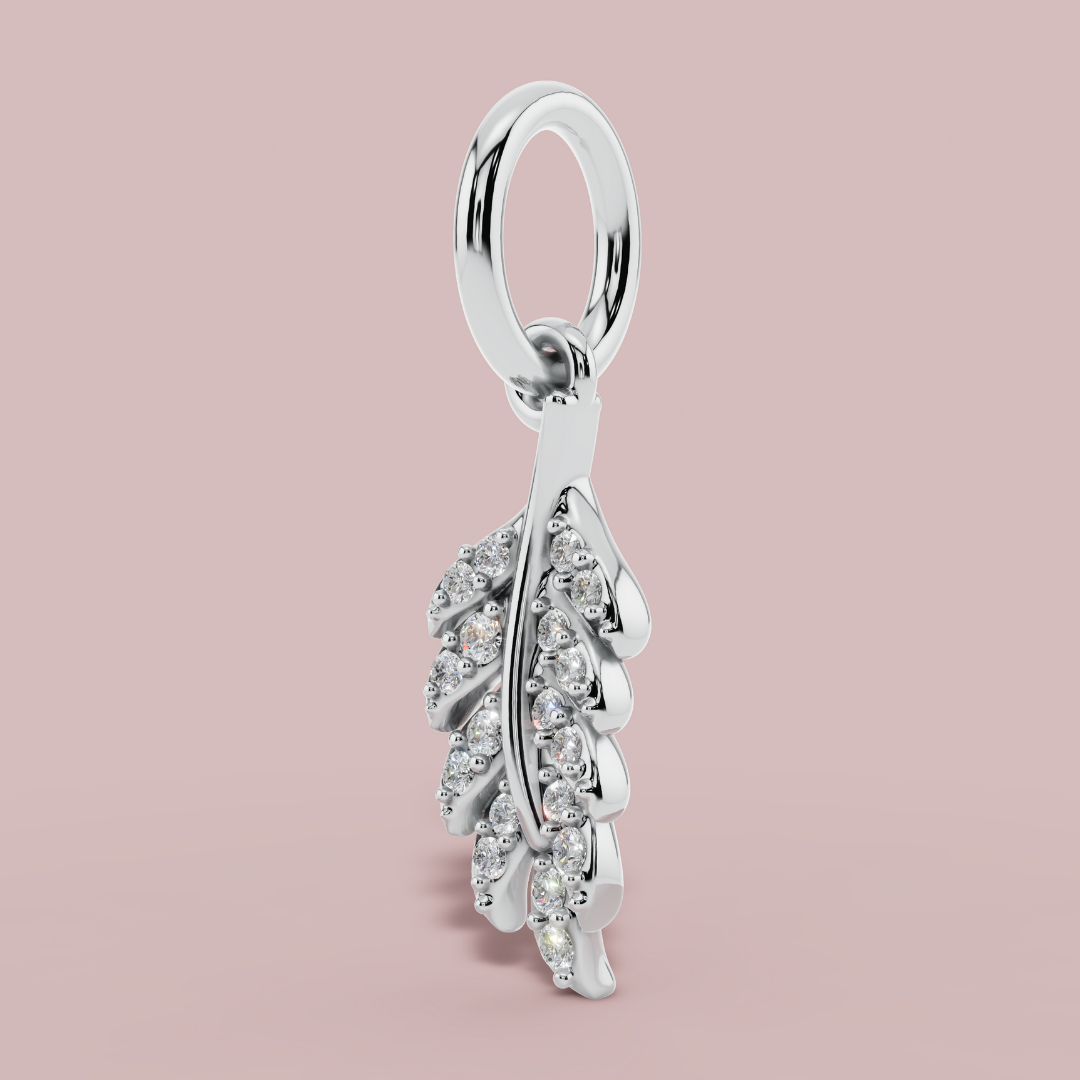 The Leaf Charm Necklace