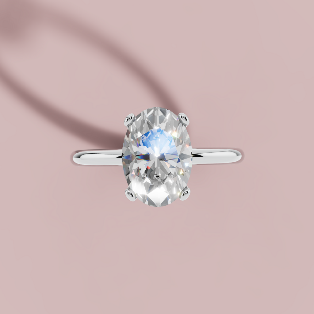 Elegant Oval Brilliance Ring