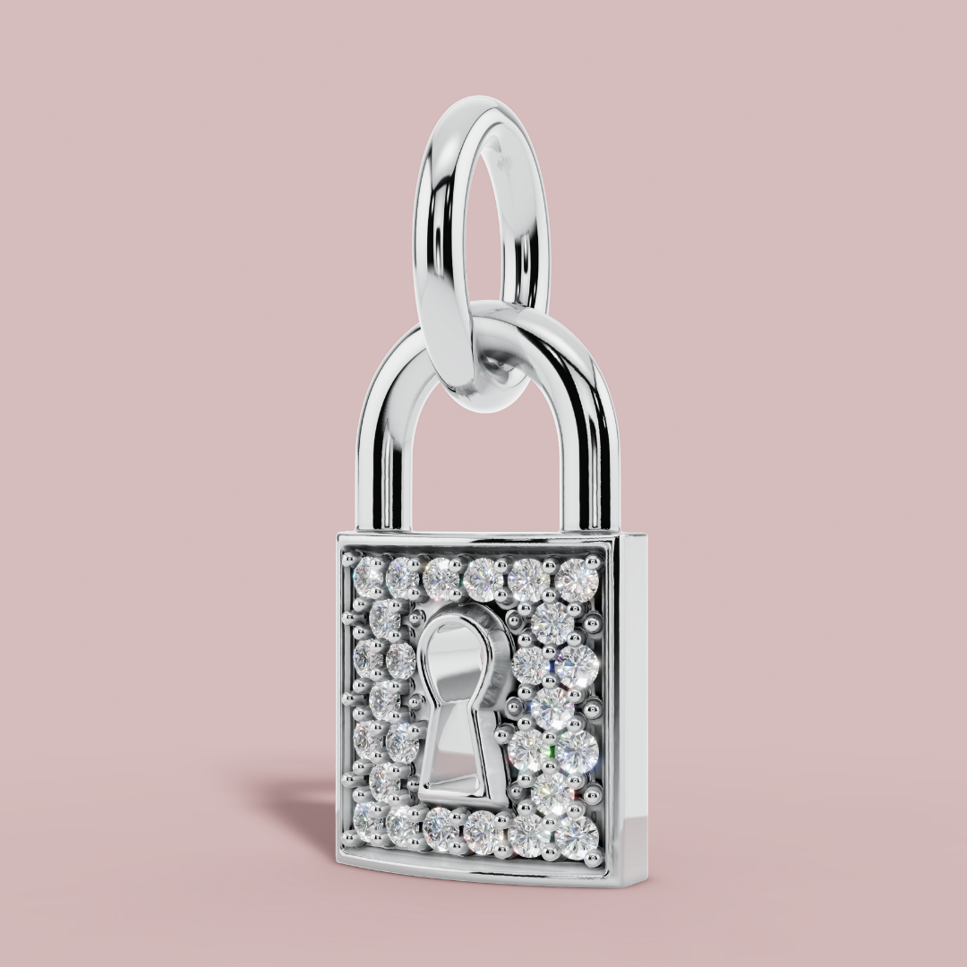 The Lock Charm Necklace