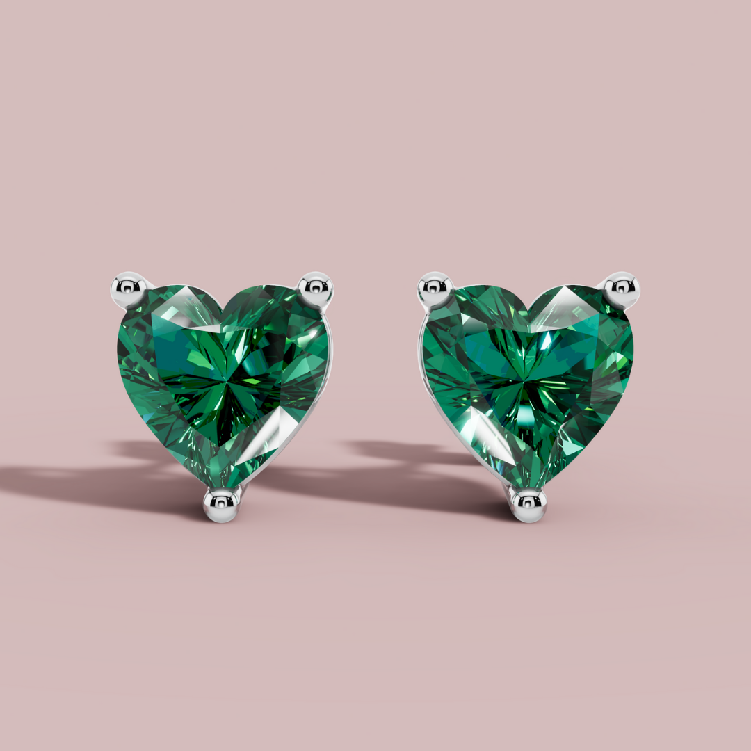 The heart of forest Stud Earrings