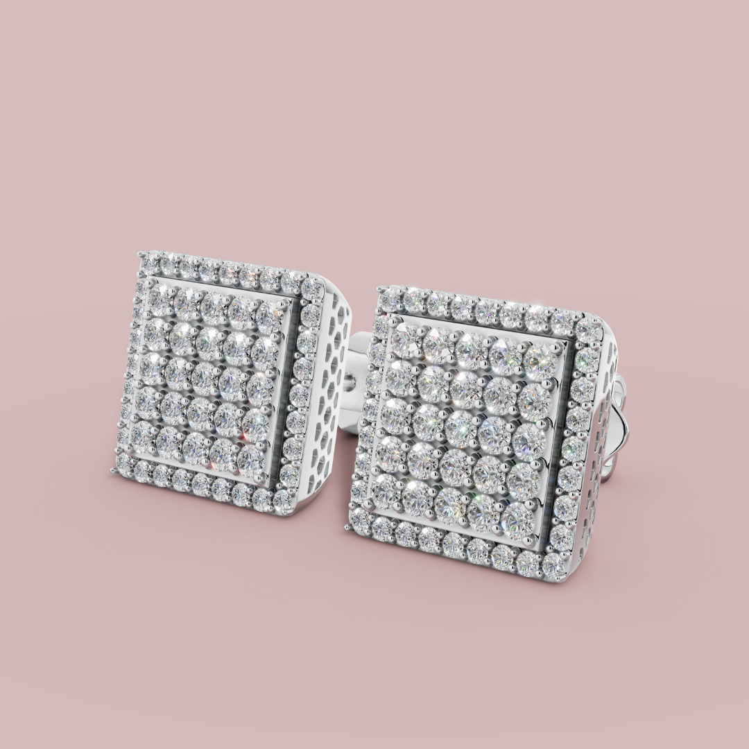 Quadra Stud Earrings