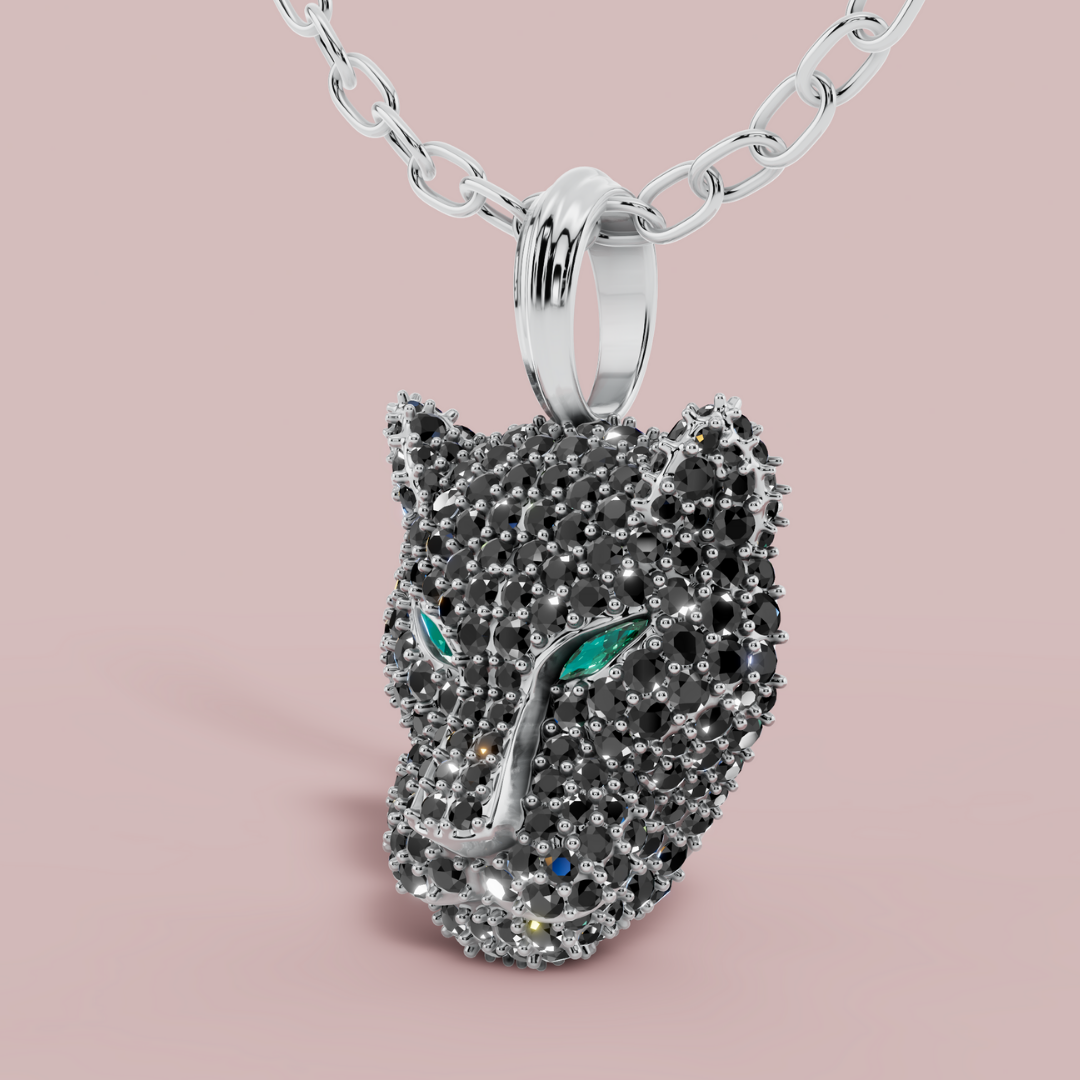 The Wakanda Black Panther Necklace