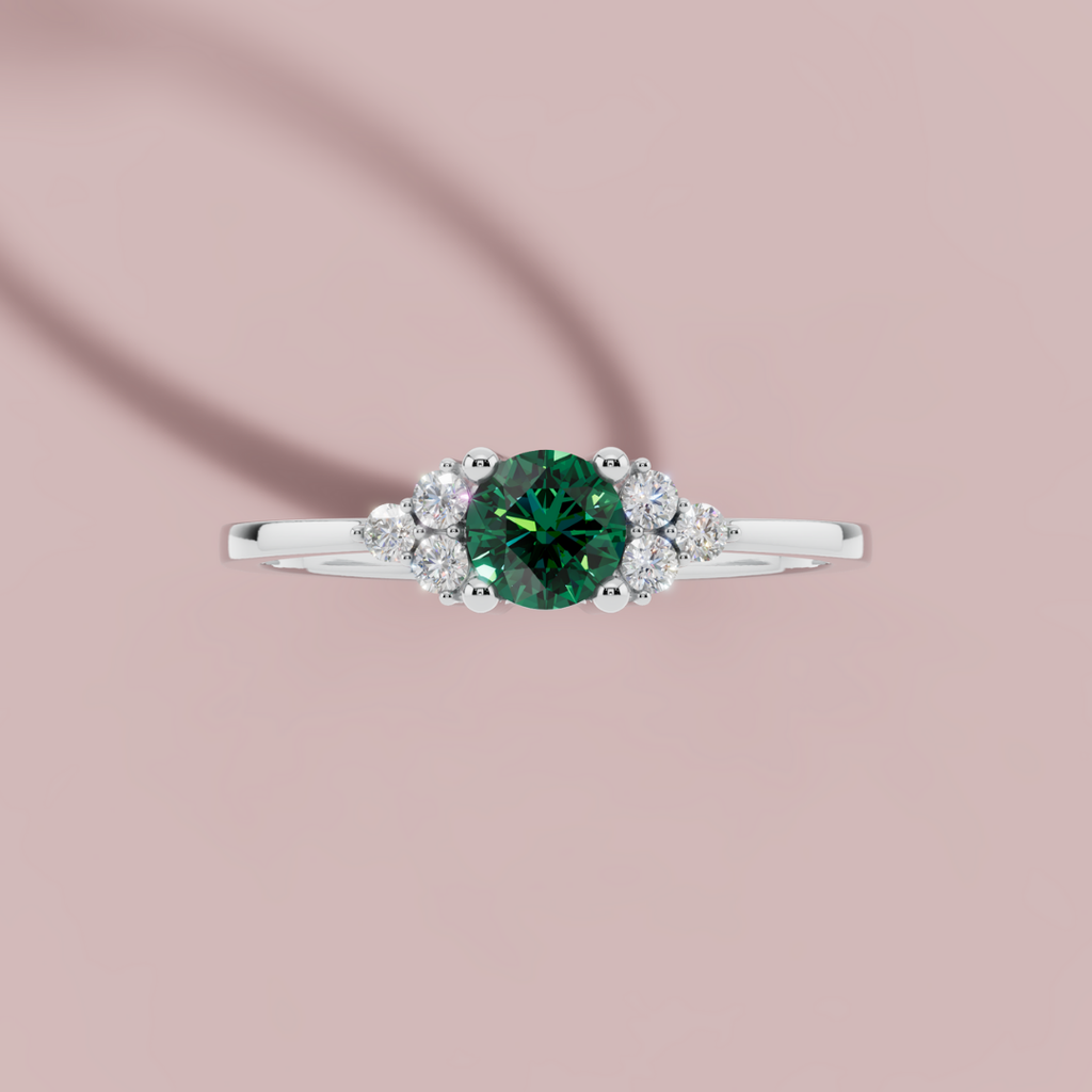 Green Prism Ring
