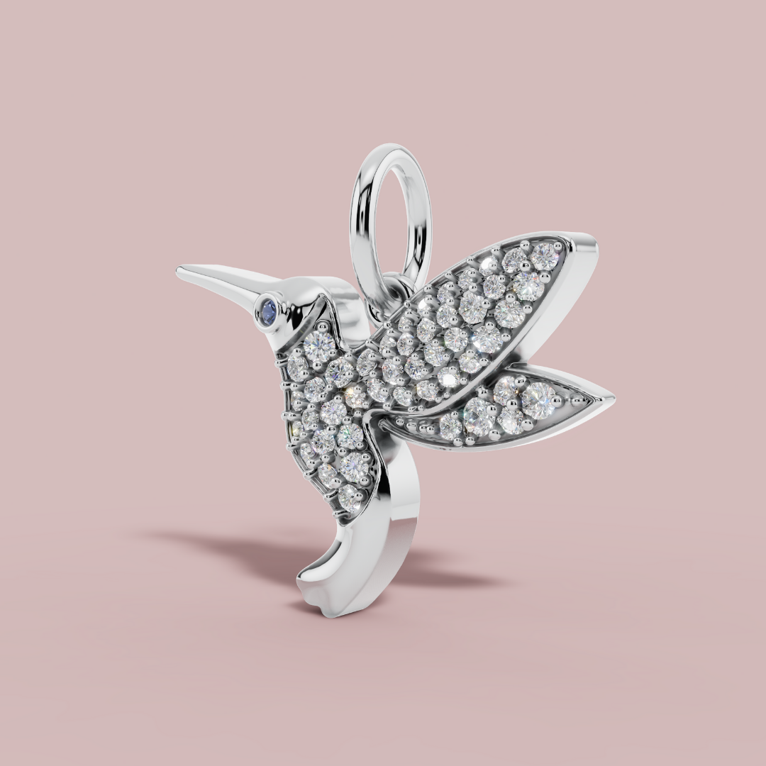 The Hummingbird Charm Necklace