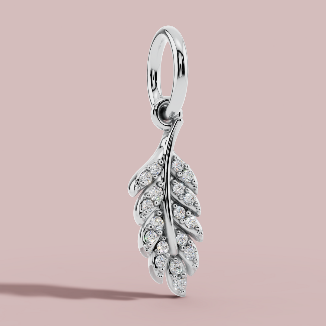 The Leaf Charm Necklace