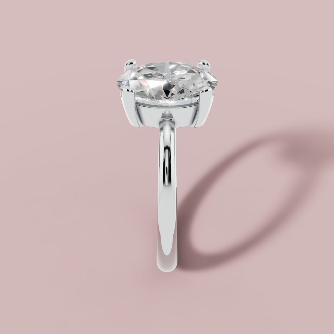Elegant Oval Brilliance Ring