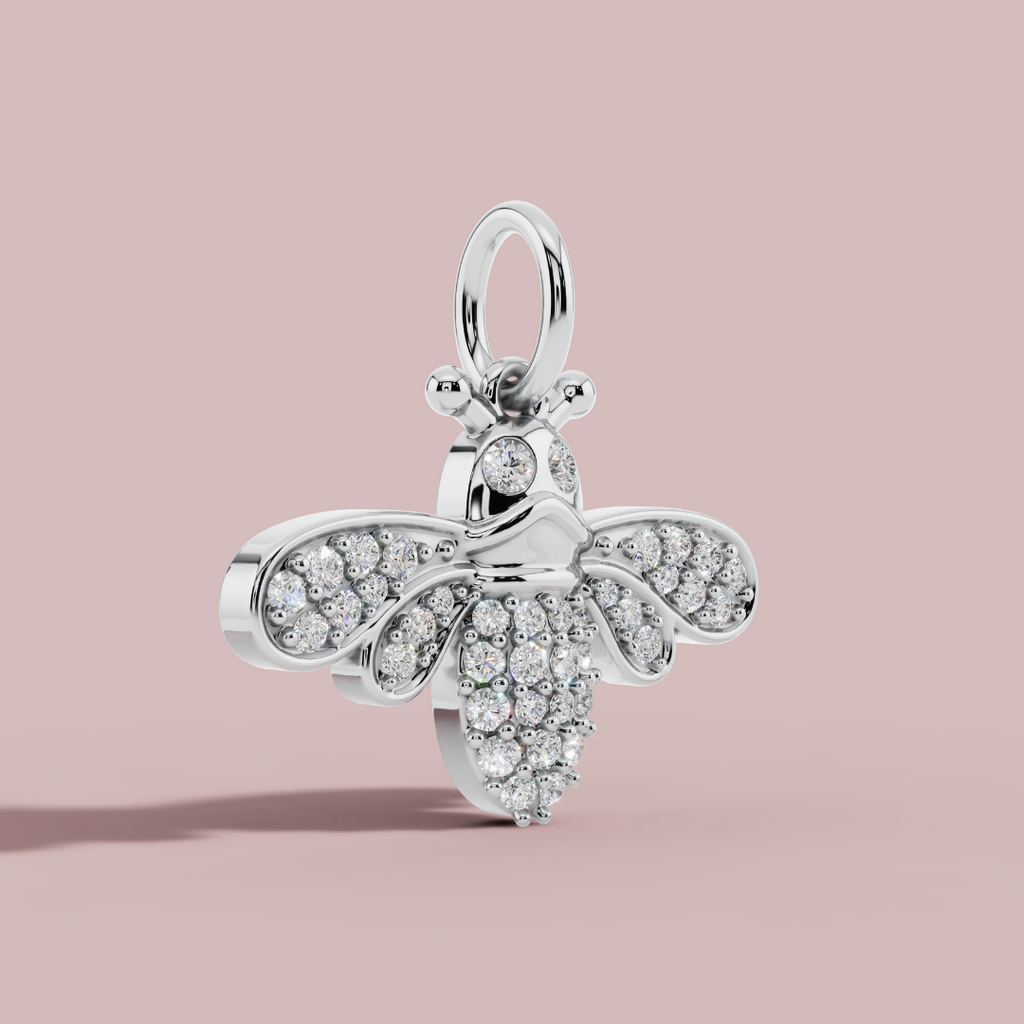 The Honey Bee Charm Necklace