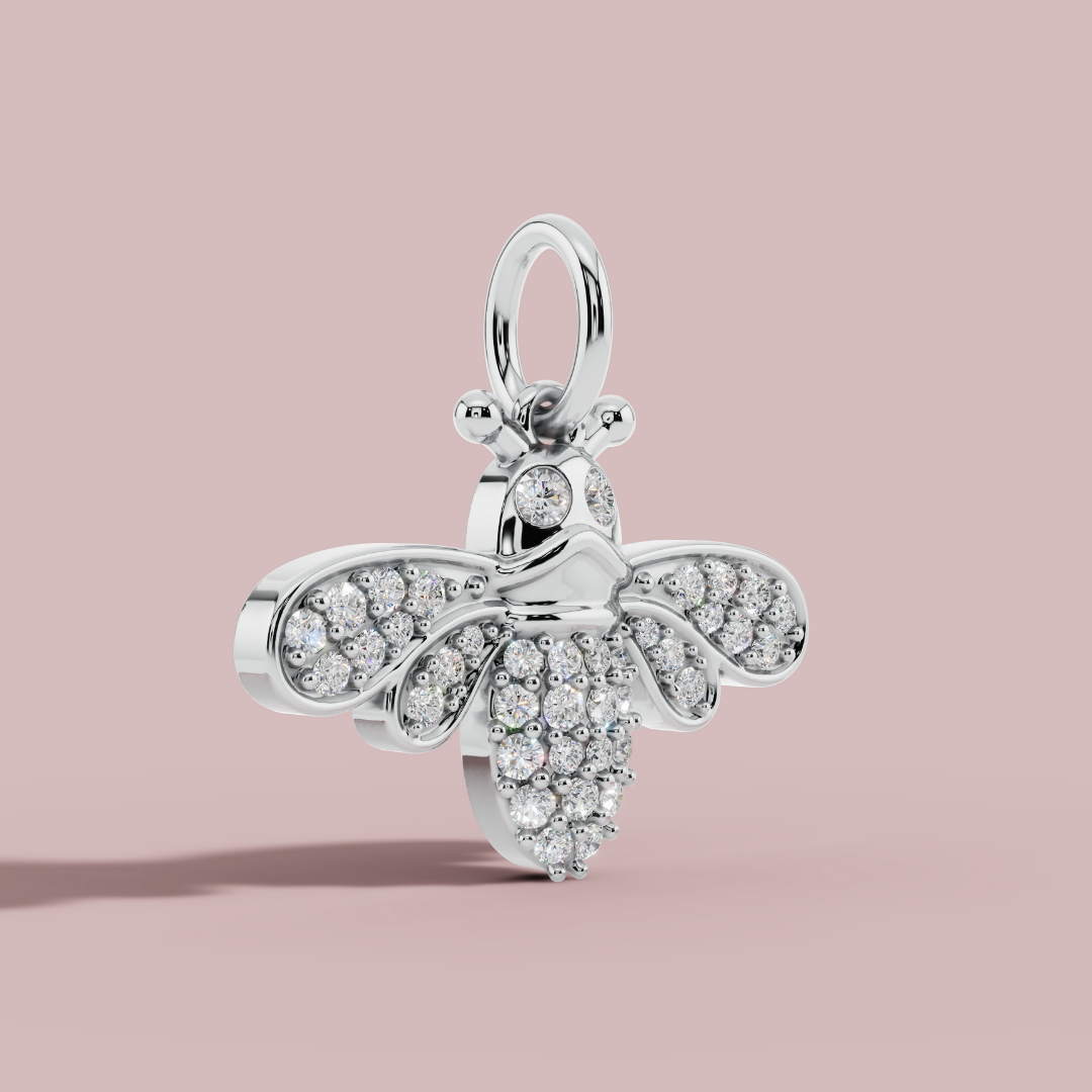 The Honey Bee Charm Necklace