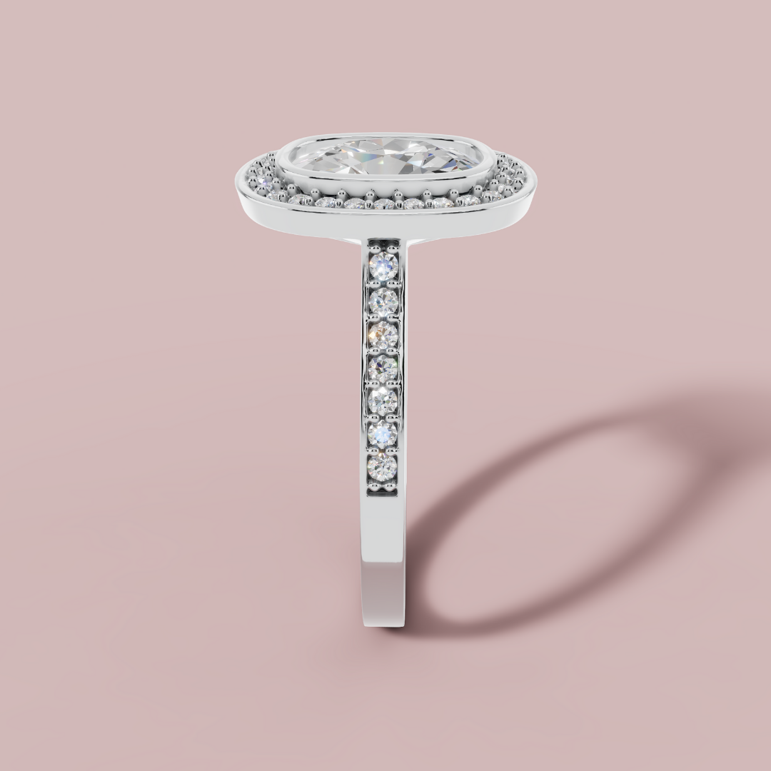 Cushion Radiance Ring