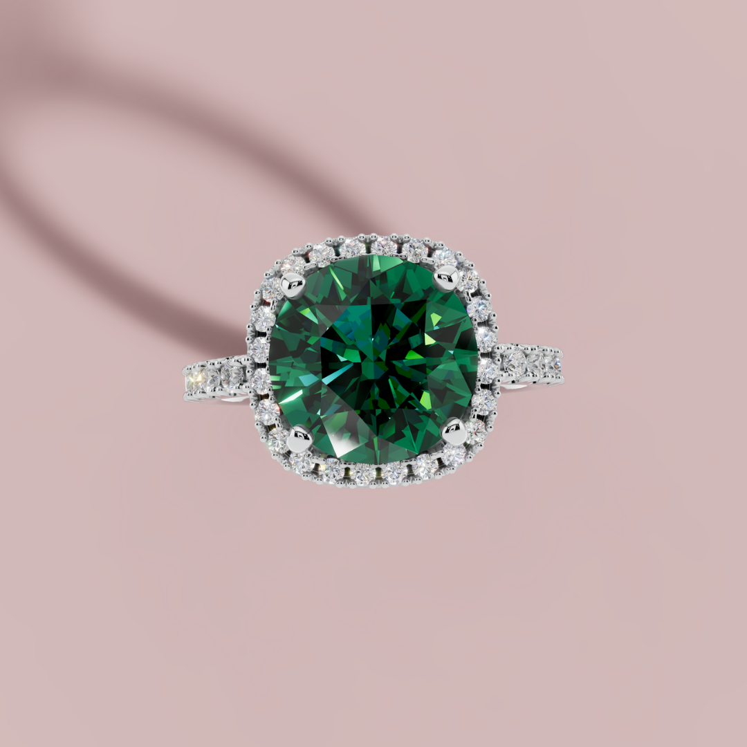 Green Mirage Ring