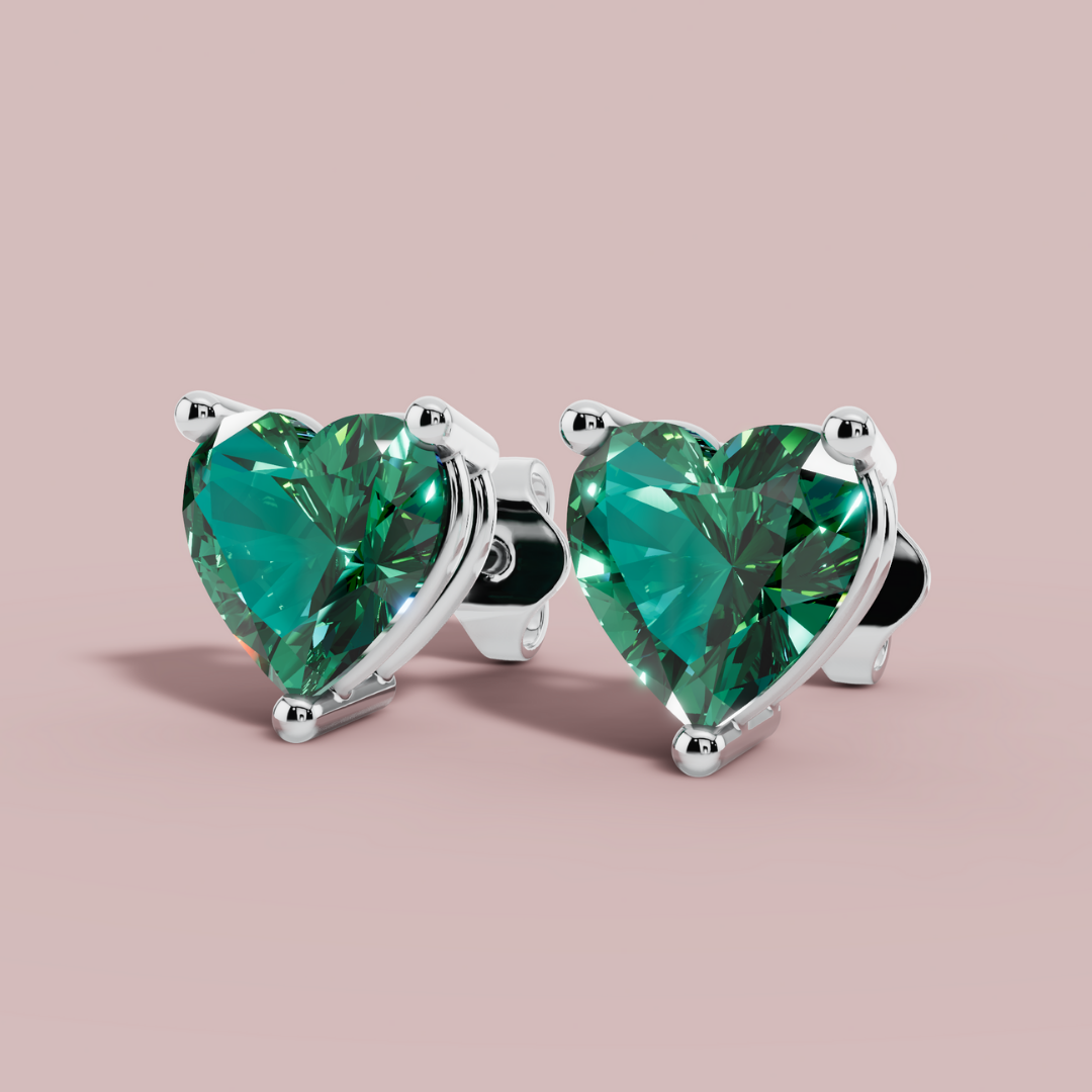 The heart of forest Stud Earrings