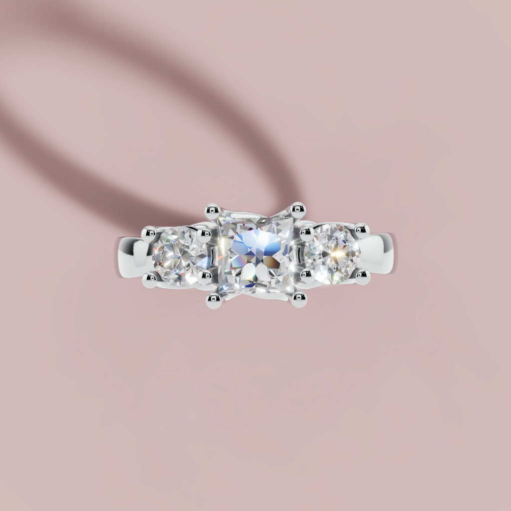 Sparkling Trellis Ring