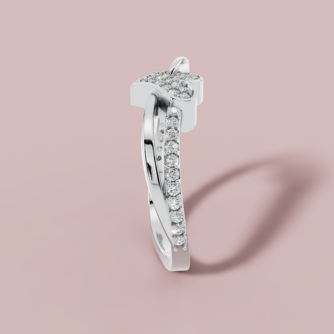 Brilliance of Heart Ring