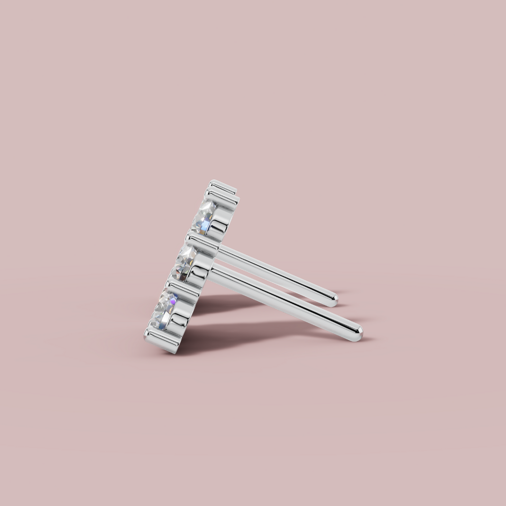 Trium Stud Earrings