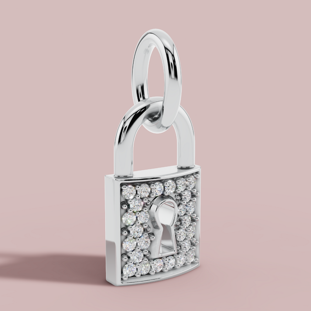 The Lock Charm Necklace