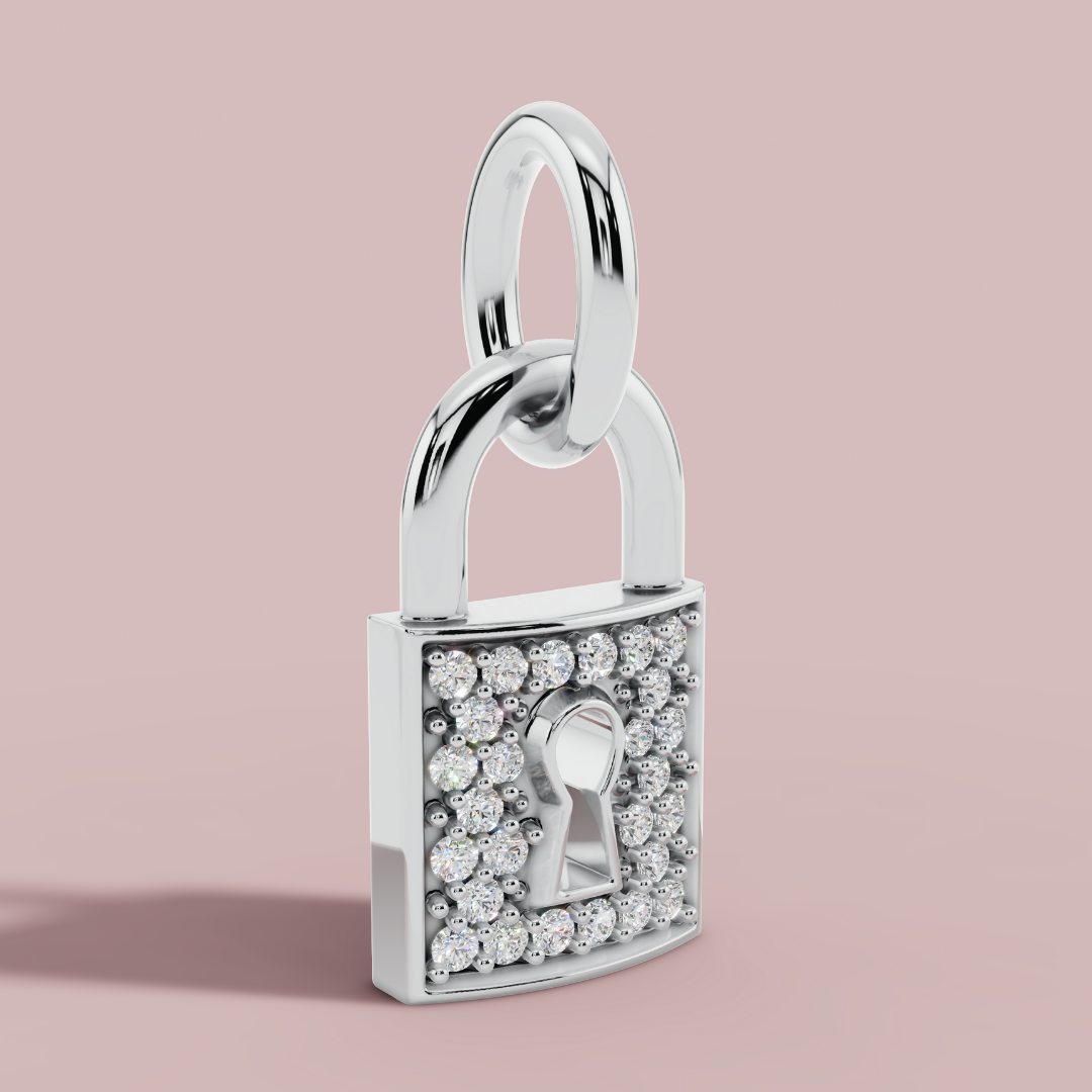 The Lock Charm Necklace