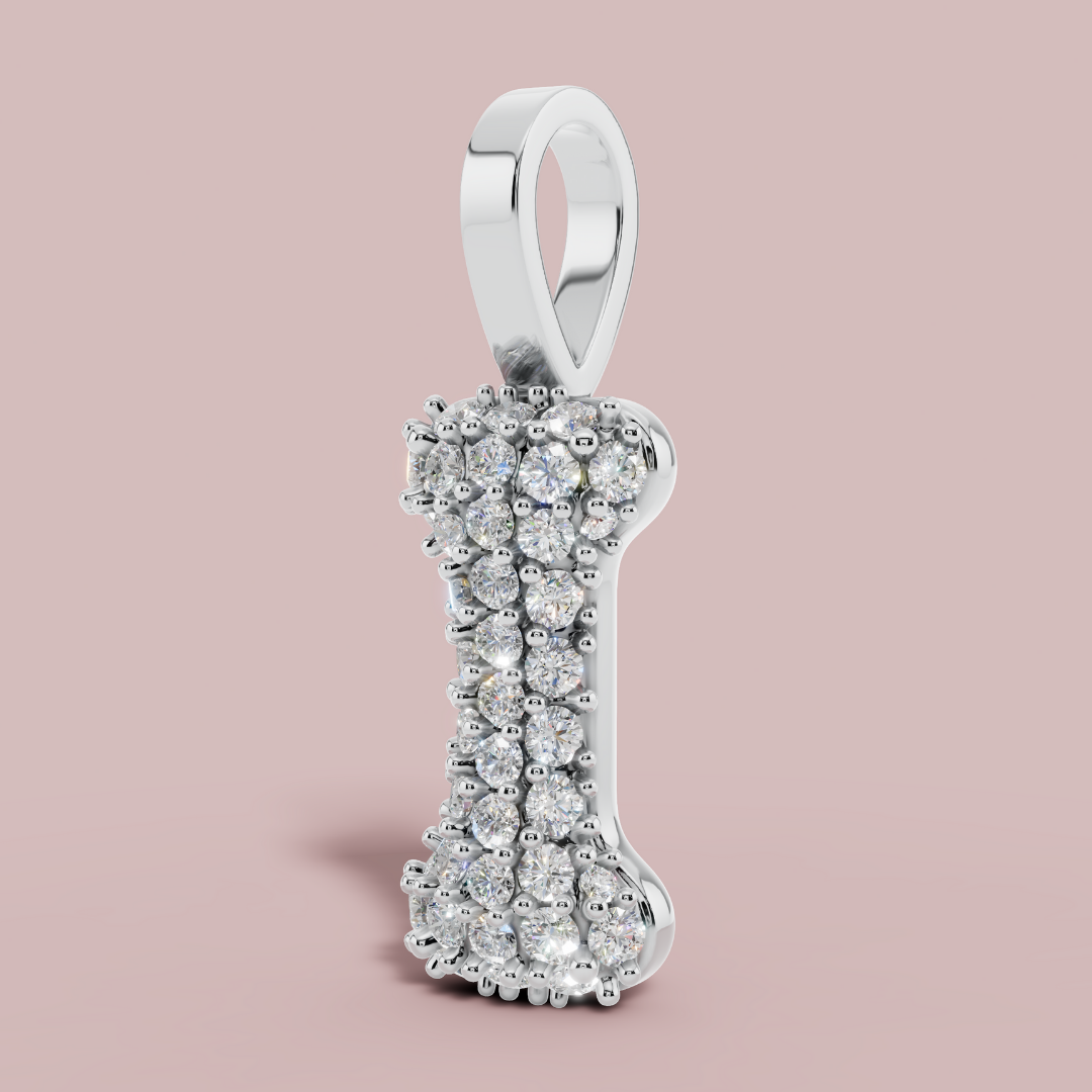 The Pave Bone Necklace