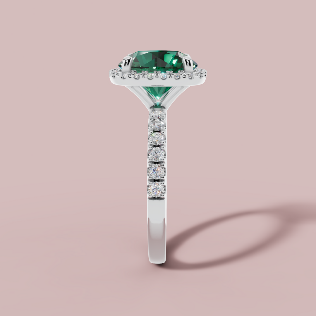 Green Mirage Ring