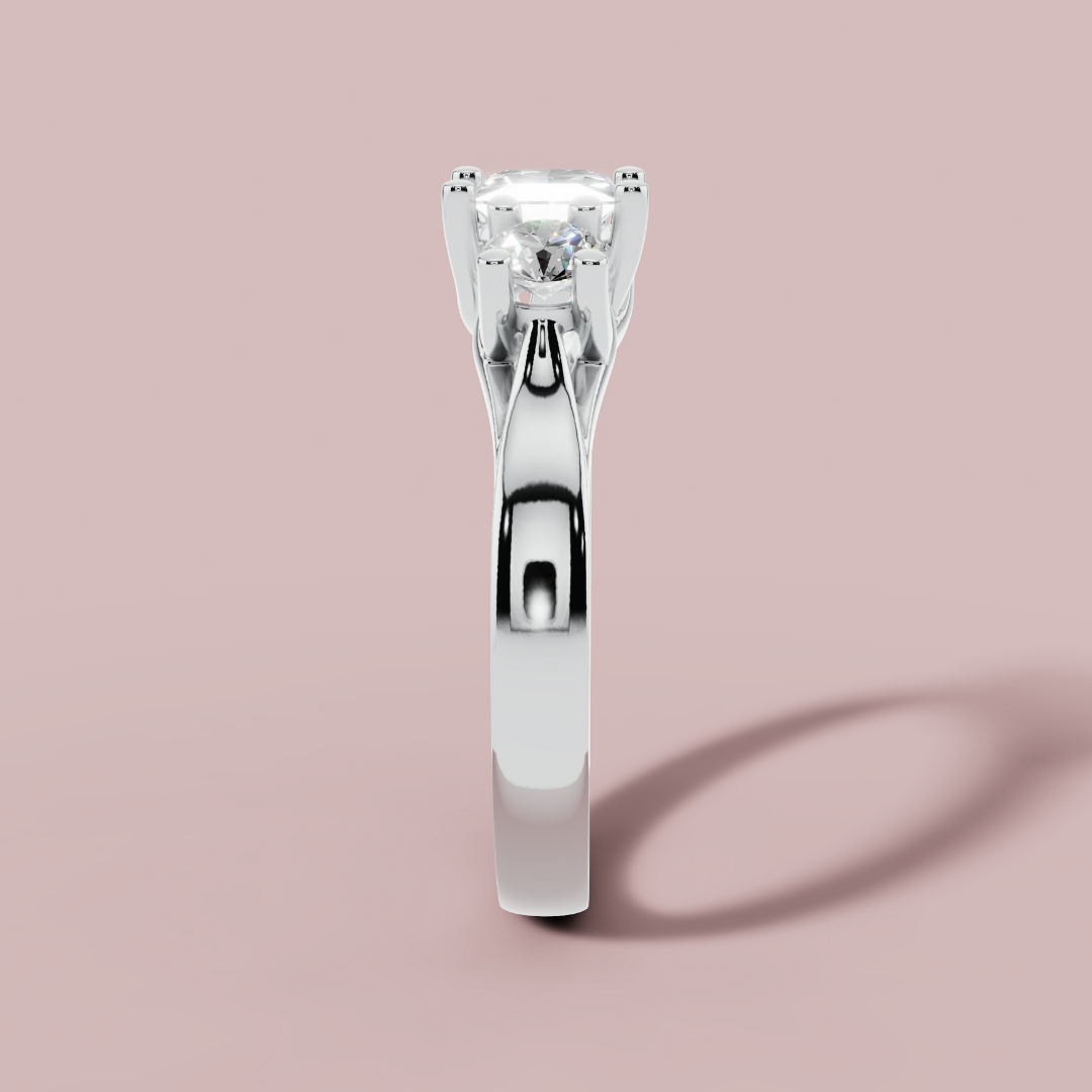 Sparkling Trellis Ring