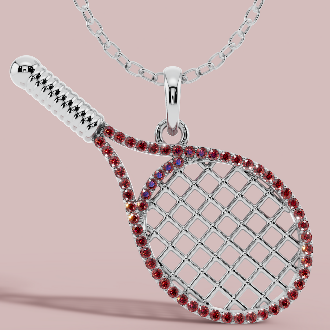 Wimbledon Fire Necklace